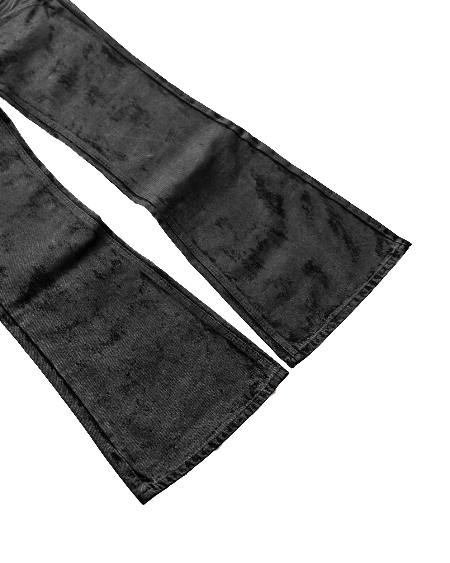 【予約商品】GLOSS COATING FLARE PANTS