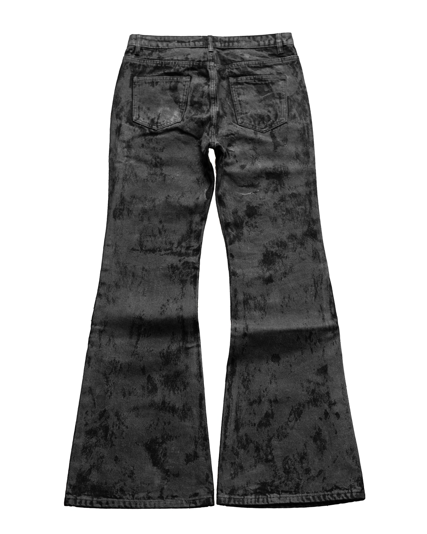 【予約商品】GLOSS COATING FLARE PANTS