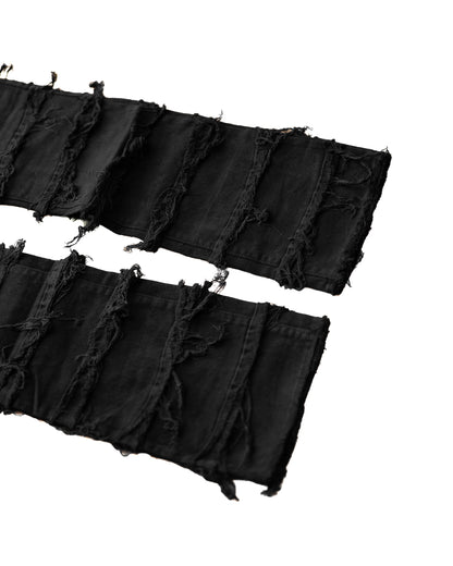 『予約商品』ALL-OVER DESTROYED STRETCH JEANS