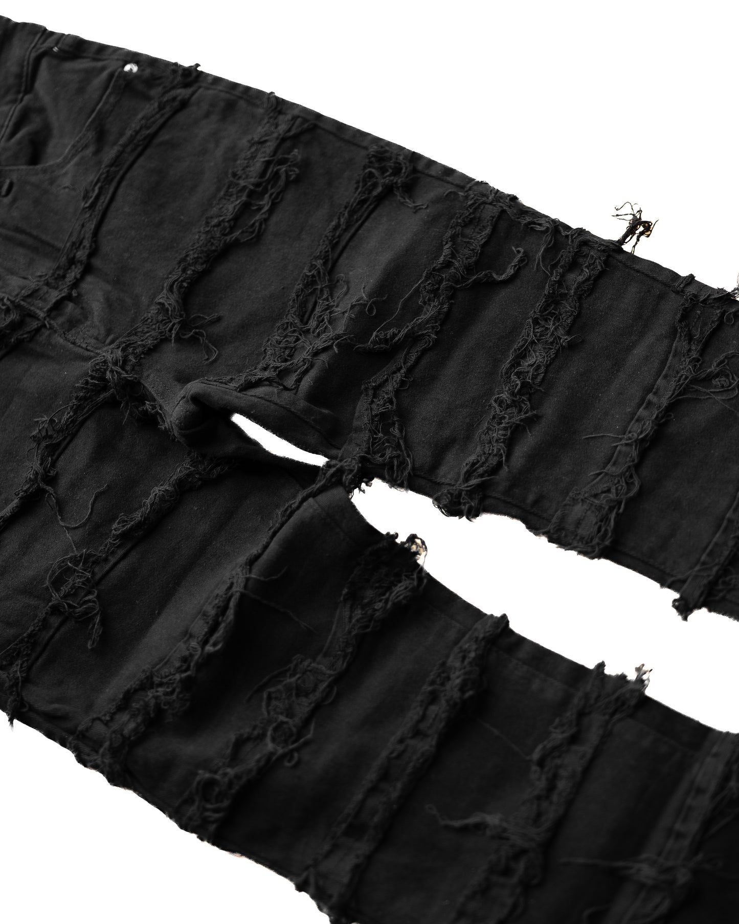『予約商品』ALL-OVER DESTROYED STRETCH JEANS