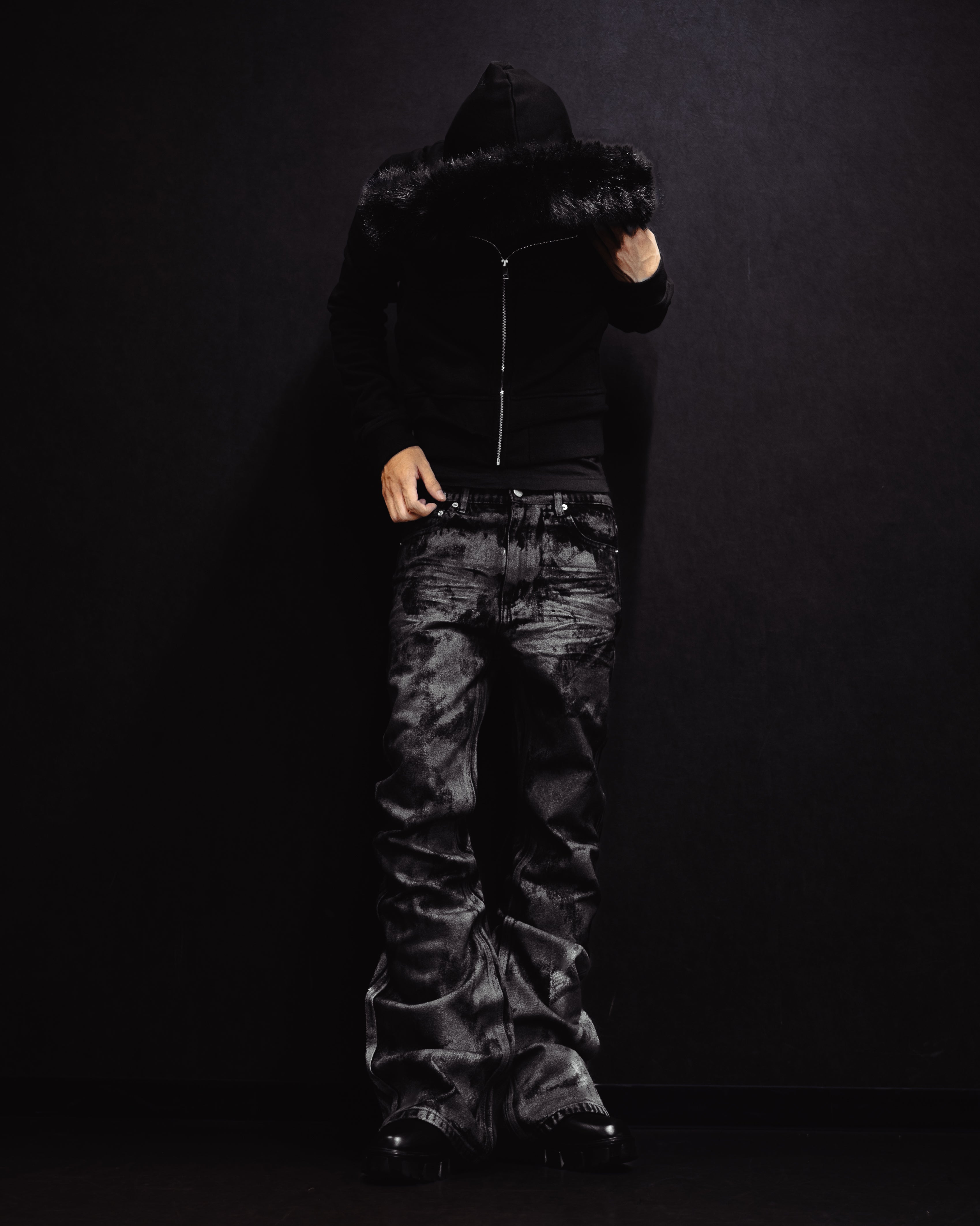 【adamas kronos】COATING FLARE PANTS COATING FLARE PANTS – ADAMAS KRONOS