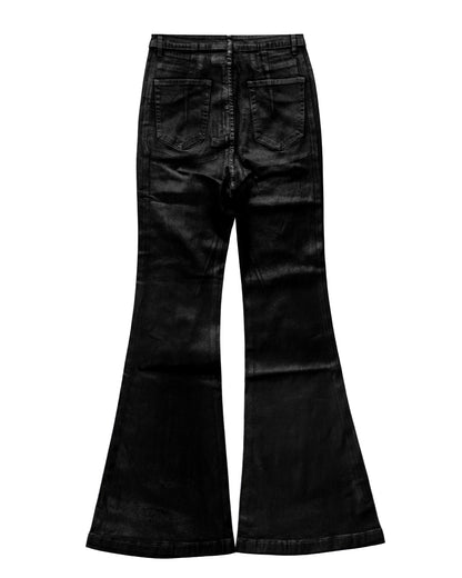 COATING FLARE PANTS