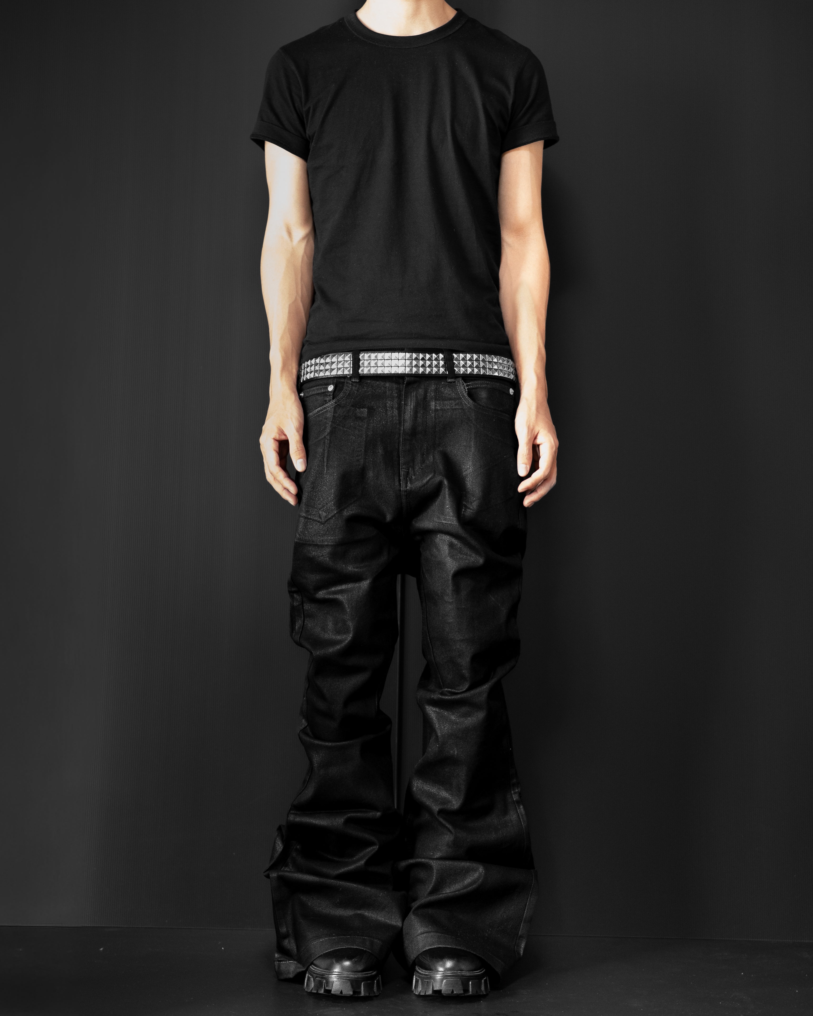 ^_^さん専用adamas kronos coating flare pants COATING FLARE PANTS – ADAMAS KRONOS