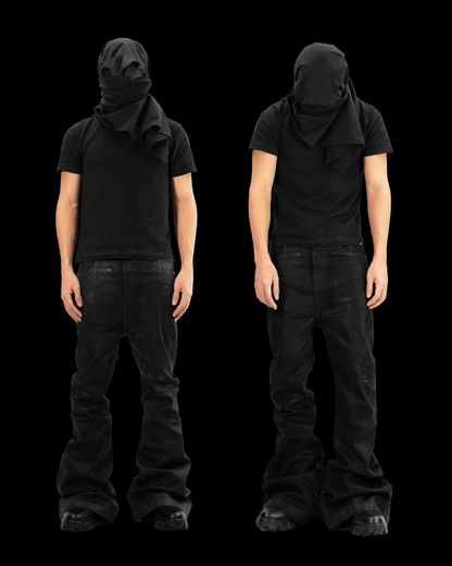【予約商品】COATING FLARE PANTS
